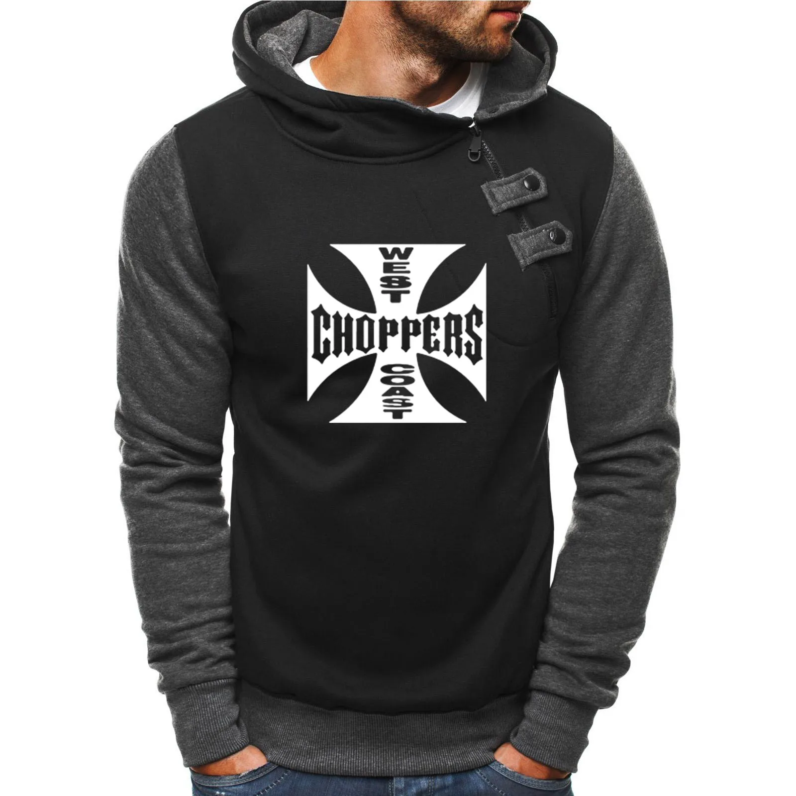 

Fashion Men's Sweatshirt West Coast choppers Spring Autumn Casual Men's pullover High Quality Cotton Men's hoodie