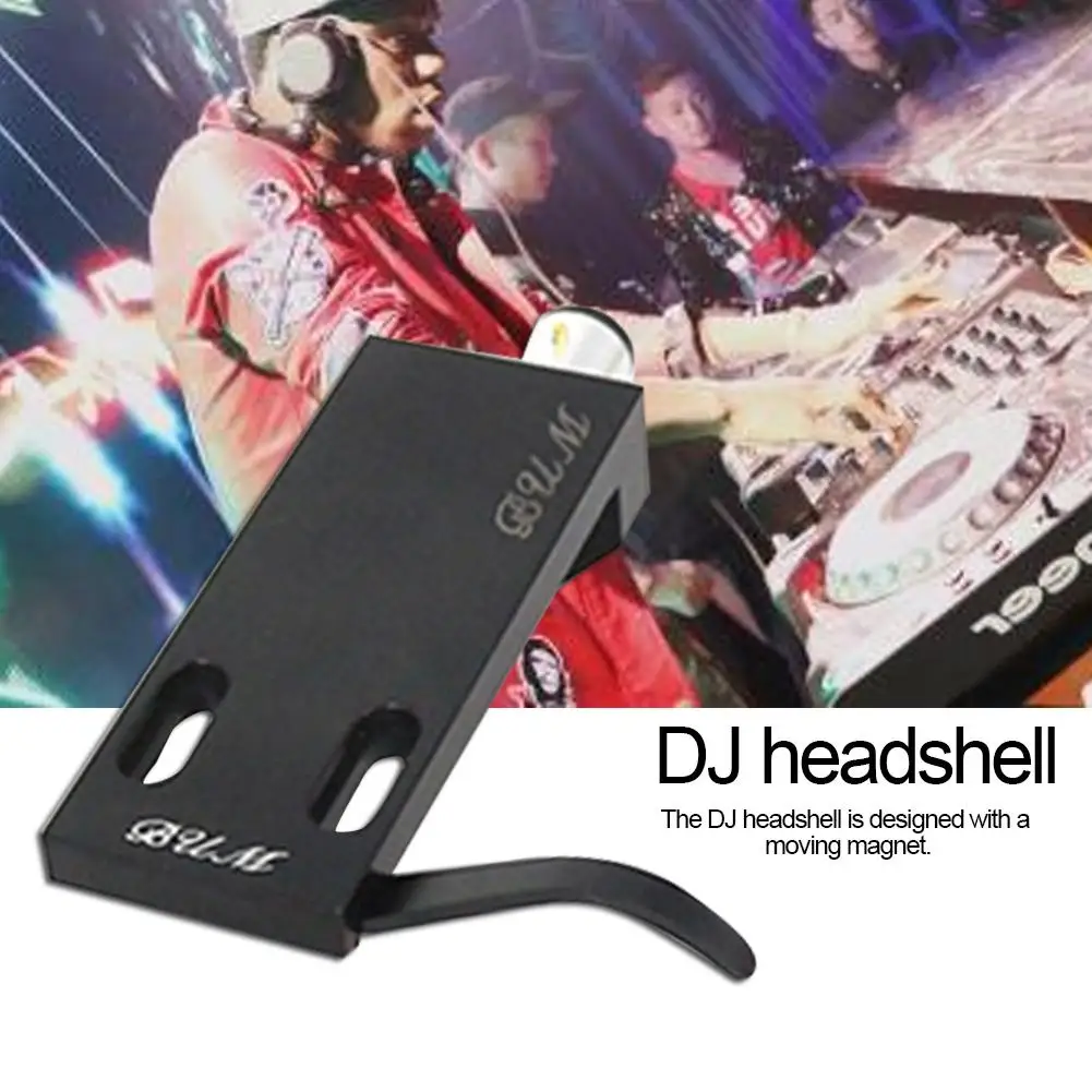 

2019 New Phono Cartridge Fitted with Stylus Vinyl Stylus Holder DJ Headshell Musical Instrument Accessories Phonograph Stylus