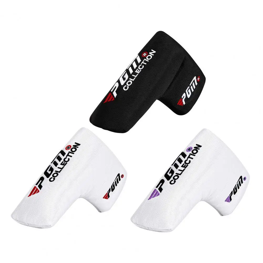 

Golf Putter Cover PGM Wear Resistant Scratch Resistant Nylon Protective Golf Putter Club Cover Club-Making Products