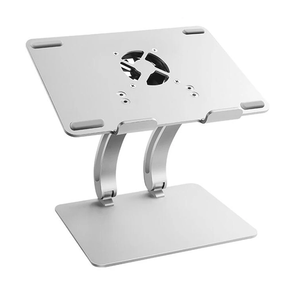 with Cooling Fan Новая Большая Регулируемая подставка для ноутбука с usb-хаб охлаждающим вентилятором, подставка для планшетов и ноутбуков для MacBook Air/Pro 11-17 дюймов - Цвет: with Cooling Fan