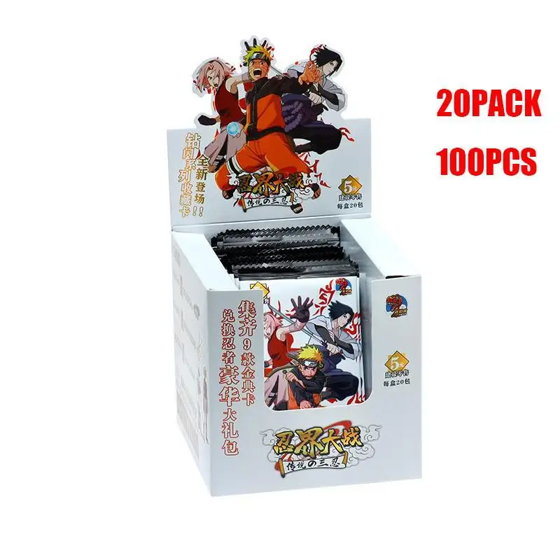 Narutoe Deluxe Edition Аниме фигурки героев карты собирать удзумаки персонажи коллекция