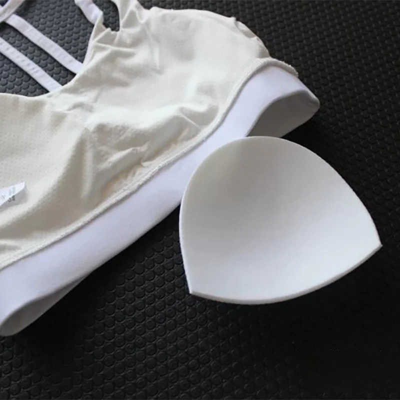 

Women Sport Bras Double Bandeau Fitness Vest Gym Underwear Padded T-Back sharp Bras Running Top Bra Seamless No Rims