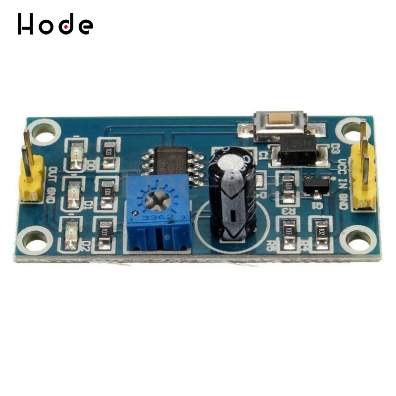 Реле задержки модуля NE555 5-12 В постоянного тока щит-таймер 0-150 секунды