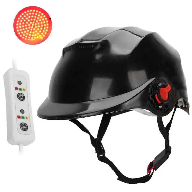 

280pcs Lamp Beads Hair Loss Treatment Device 630nm-660nm Red Light Therapy Hair Growth Helmet 3 Gears Energy Anti-Hair Loss