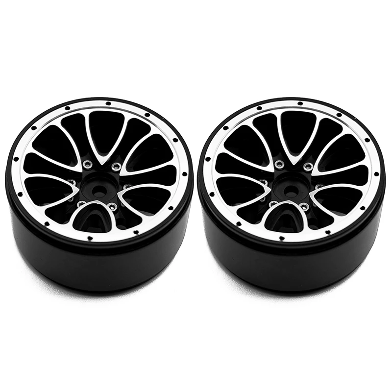 

4 Pcs Metal Alloy 1.9 Inch Beadlock Wheel Rims Hubs for Axial SCX10 TAMIYA CC01 D90 D110 1/10 RC Crawler Car Parts