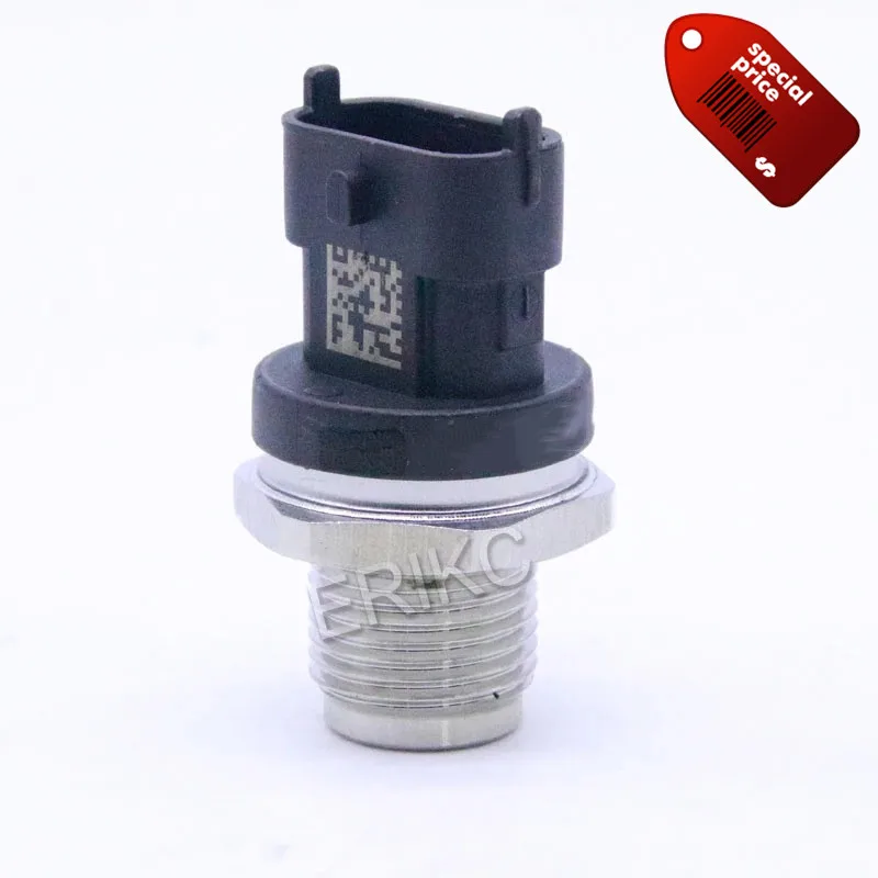 

ERIKC 0281002707 Diesel Common Rail Fuel Pressure Sensor 0281 002 707 0 281 002 707 for Volvo lveco Cummins Man Fiat Renault