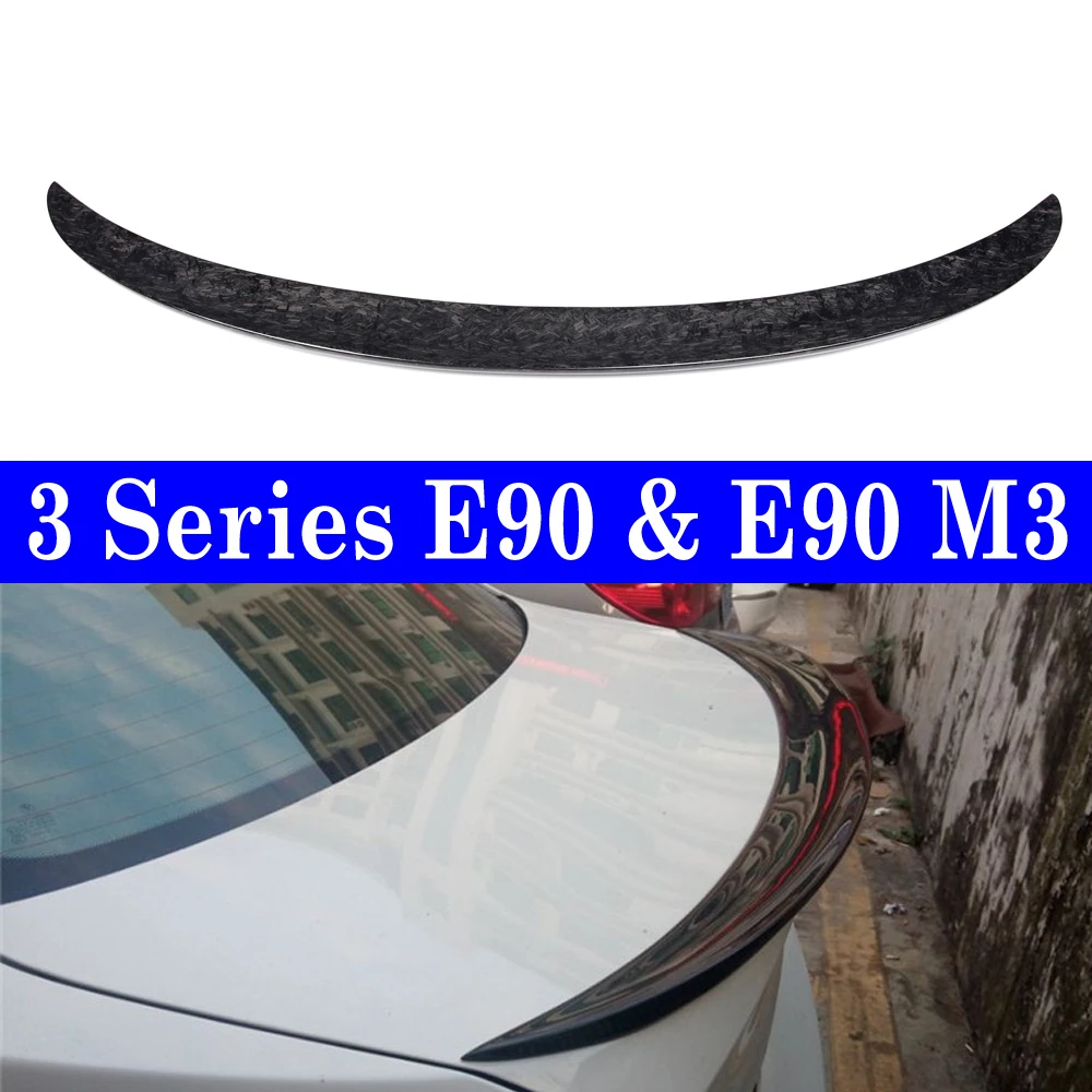 Подходят для BMW 3 серии E90 M3 323i 325i 335i 328i или 4-дверный седан кованый задний спойлер