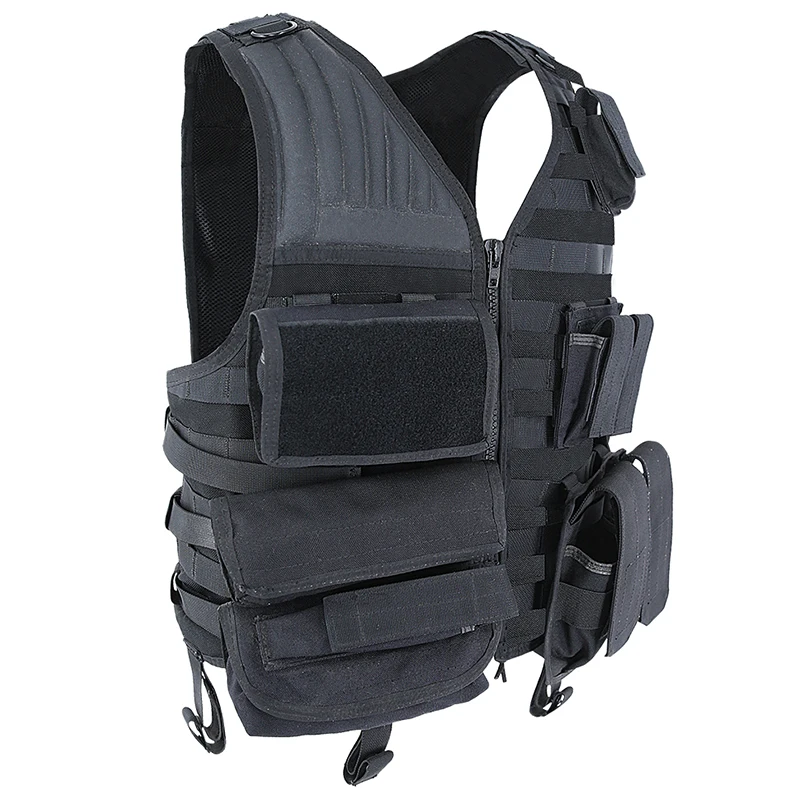 MGFLASHFORCE дышащий Тактический Жилет Molle Swat боевой жилет для охоты ПЕЙНТБОЛА военный