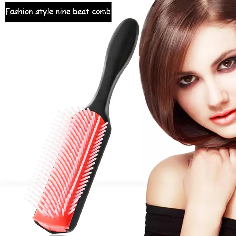 

Massage Comb Anti-static Air Cushion Straight Hair Comb Detachable Nine-row Combing Hairdressing Tool