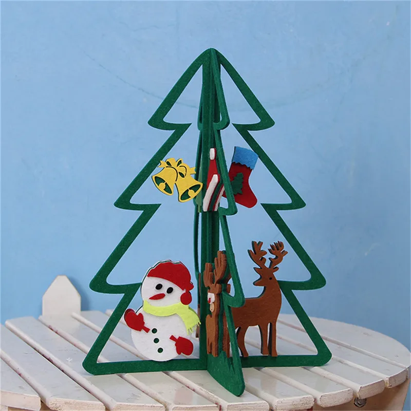 New Christmas Hanging Ornament Felt Decor With Rope For Xmas Tree Cloth Craft DIY Pendant | Дом и сад