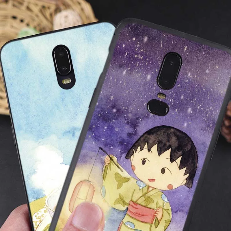 Прозрачный мягкий силиконовый чехол для телефона с изображением вишневых гранул