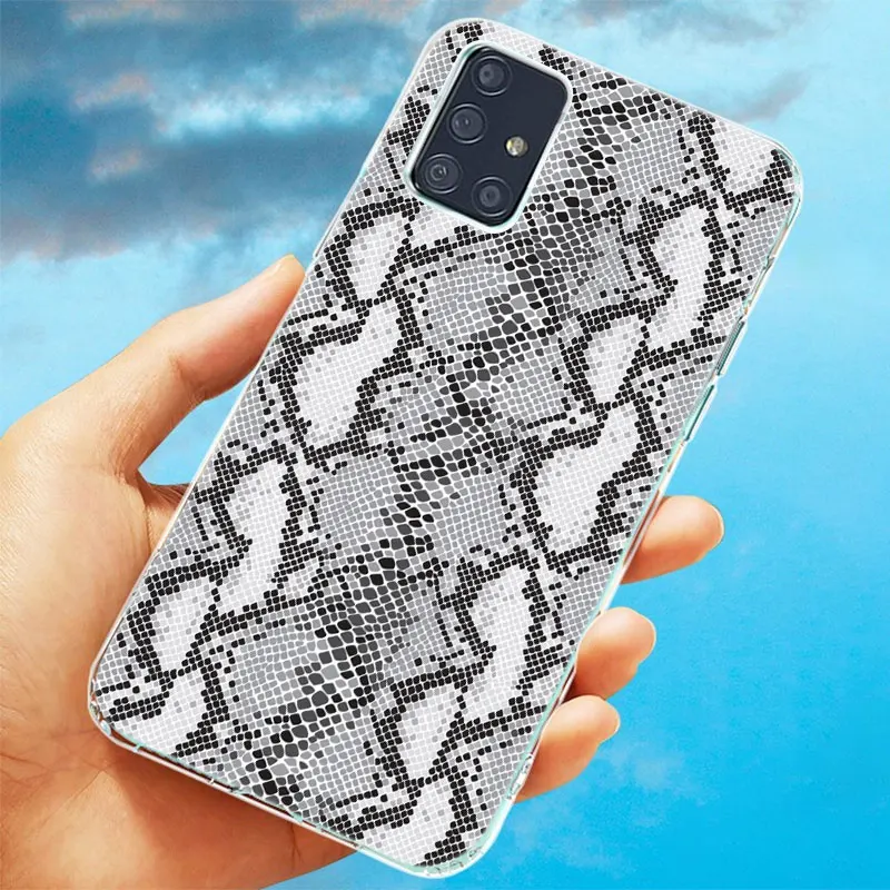 Чехол с текстурой змеиной кожи питона для Samsung Galaxy A03S A10S A20E A20S A21 A30 A40 A42 A90 J2 J3 J5 J7 2016