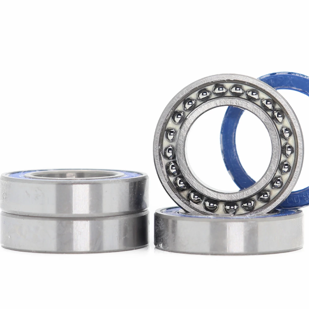 

6801 VRS MAX Bearings 12*21*5mm ( 4 PCS ) Bike Pivot Chrome Steel Blue Sealed with Grease 6801LLU Cart Full Balls Bearing