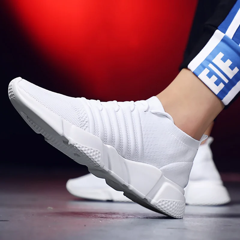 Мужские кроссовки Мужская Спортивная обувь Сетчатый светильник Обувь для бега