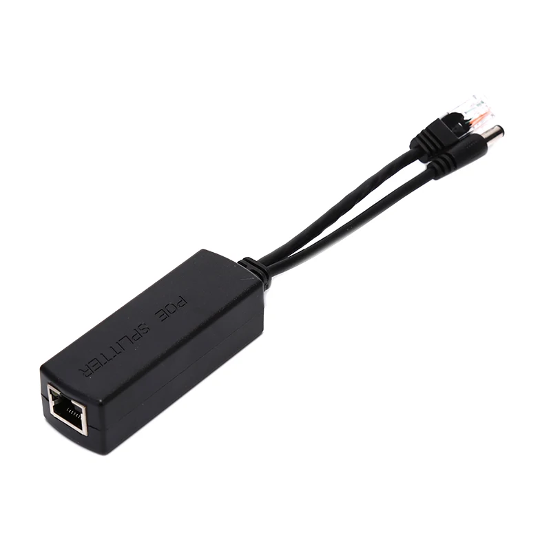 

Gigabit активный сплиттер PoE Power Over Ethernet 48V To 12V 1A-2A 10/100/1000Mbps