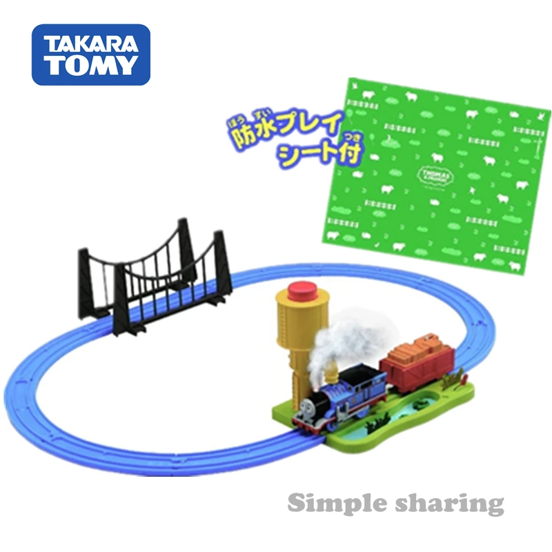 Takara Tomy Tomica Plarail набор моделей парового поезда с двигателем литые горячие детские