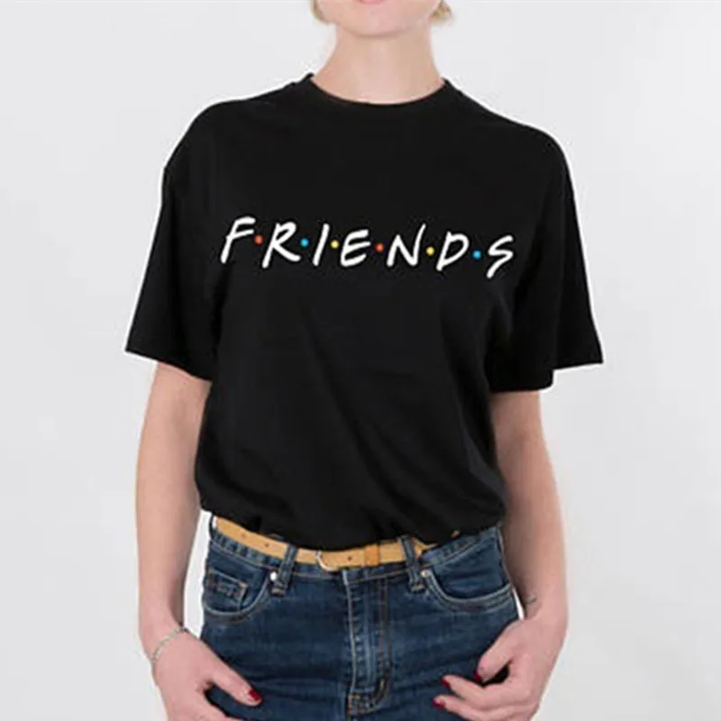 T-shirts Women 7 Повседневные женские футболки больших размеров S-L Harajuku летняя футболка женская Мода VOGUE печатная Футболка женская футболка Топы Одежда - Цвет: T-shirts Women 7