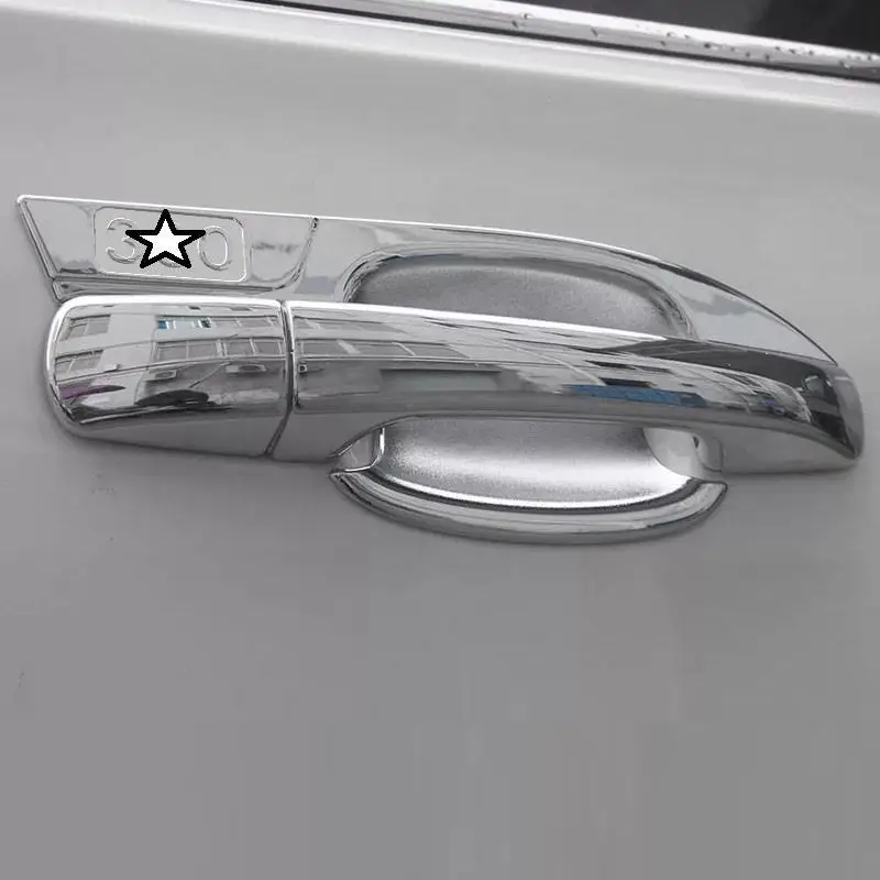 Декоративные модифицированные автоматические ручки двери экстерьер яркие