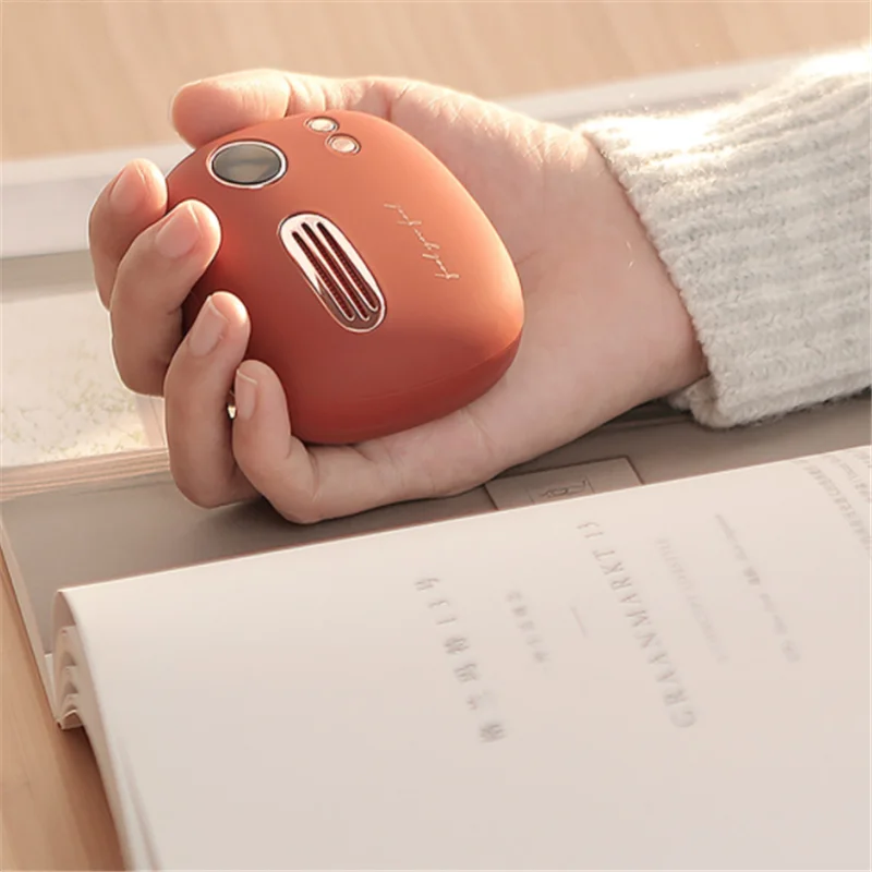 Внешний аккумулятор Xiaomi в стиле ретро с функцией подогрева рук 5000 мАч цифровой