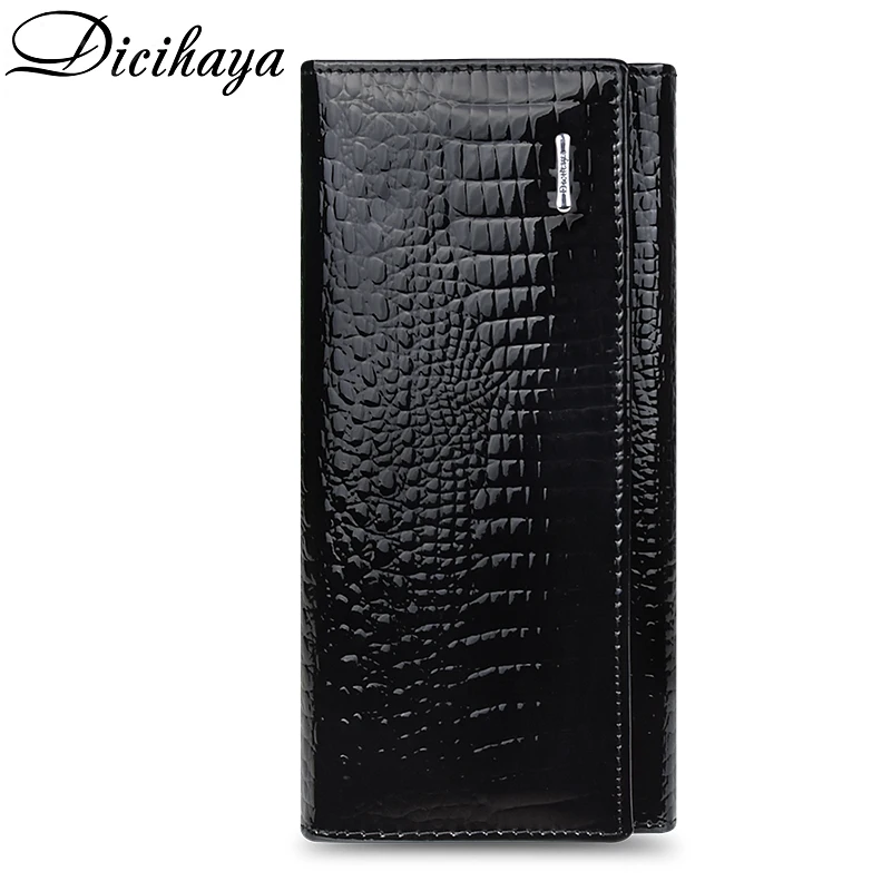 Бумажники DICIHAYA для женщин брендовый дизайнерский кошелек из высококачественной