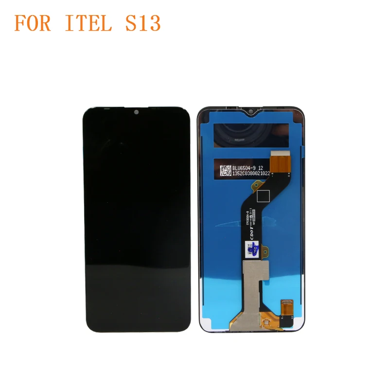 

5 шт., бесплатная доставка, оригинальный ЖК-дисплей P32 S13 для ITEL P32 S13, сенсорный экран, детали для замены
