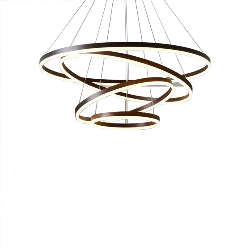 Современная Минималистичная Люстра для гостиной оригинальная алюминиевая