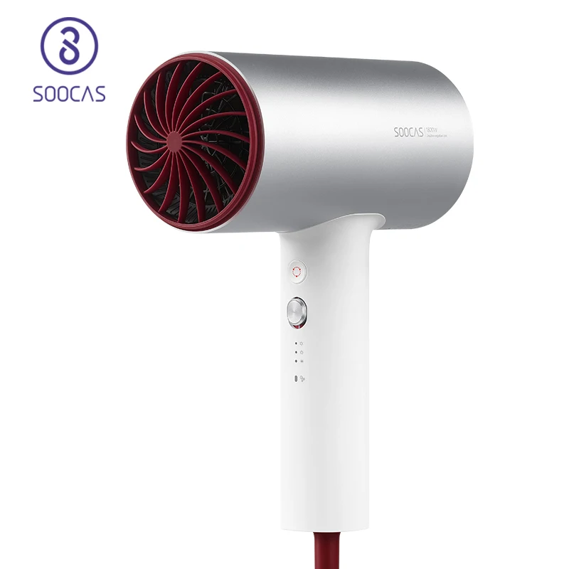 Оригинальный фен Soocas H3S анион корпус из алюминиевого сплава 1800 Вт для волос выход