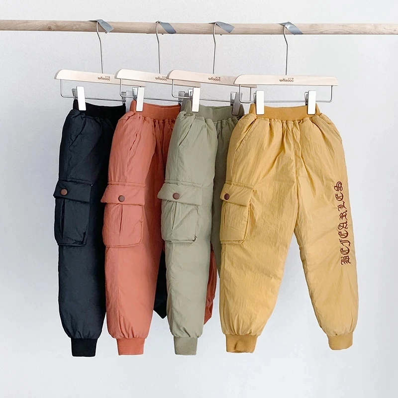 

Bear Leader Winter Children's Pants Kids Down Pants For Baby Casual Winter Pant Children Warm Trousers for 2-7 Years Kids