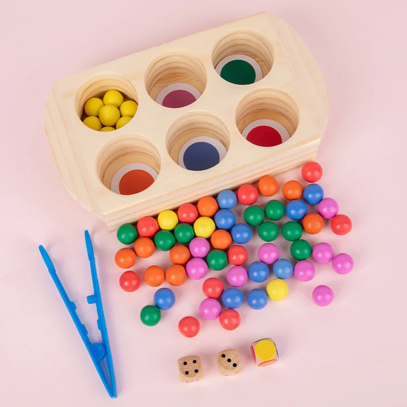 Детские развивающие игрушки Монтессори деревянная коробка для классификации