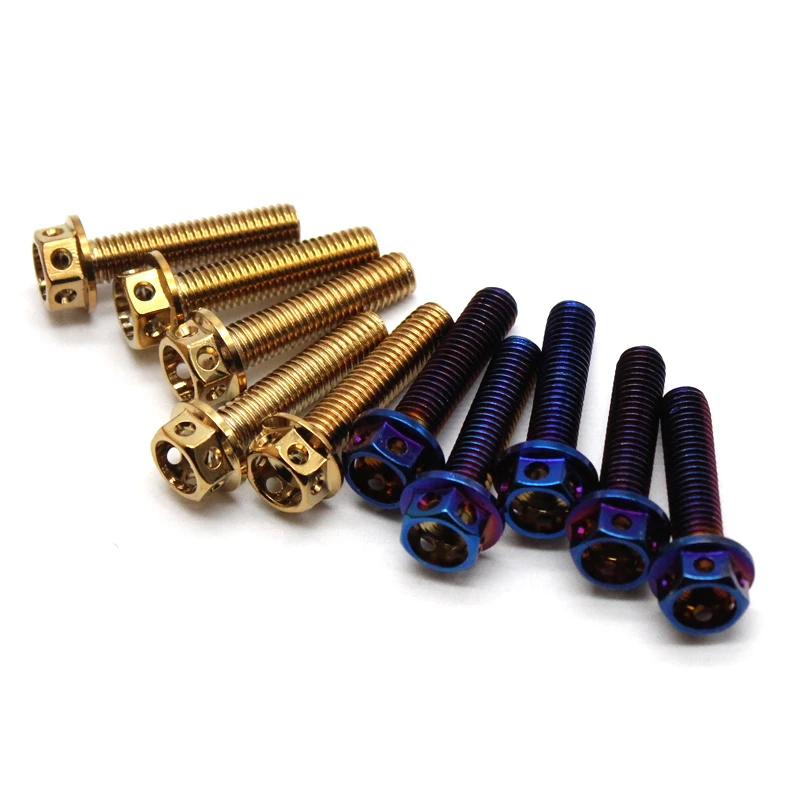 

for All Model Vespa Piaggio Sprint Primavera 150 125 GTS300 LX150 S150 125 LX125 Wheel frame screw rim bolt burnt titanium screw