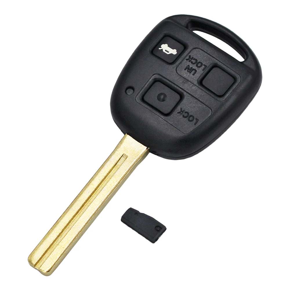 Запасной дистанционный ключ с 3 кнопками 4C Чип 314 4 МГц/плата управления FOB для Lexus