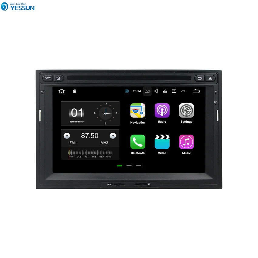 YESSUN для Peugeot 3008 2010 ~ 2016 Android автомобильный навигатор GPS Аудио Видео Радио HD