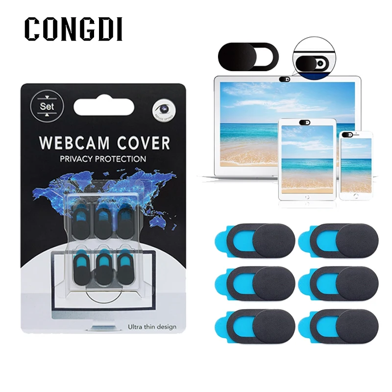 Наклейка на крышку веб-камеры для телефона веб-iPad Macbook ультратонкая камера защита