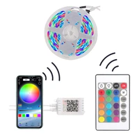 led light strips bluetooth 5m 10m 2835 non waterproof 2835 rgb flexible tape led ribbon with phone app control led strip bedroom