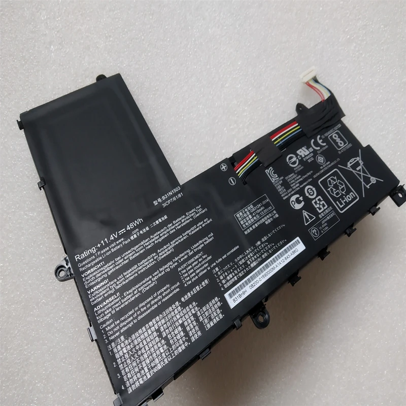 Новинка Оригинал B31N1503 Аккумулятор для ноутбука Asus EeeBook E202SA-1A / 1B E202SA-FD0012T E202SA-FD0011T