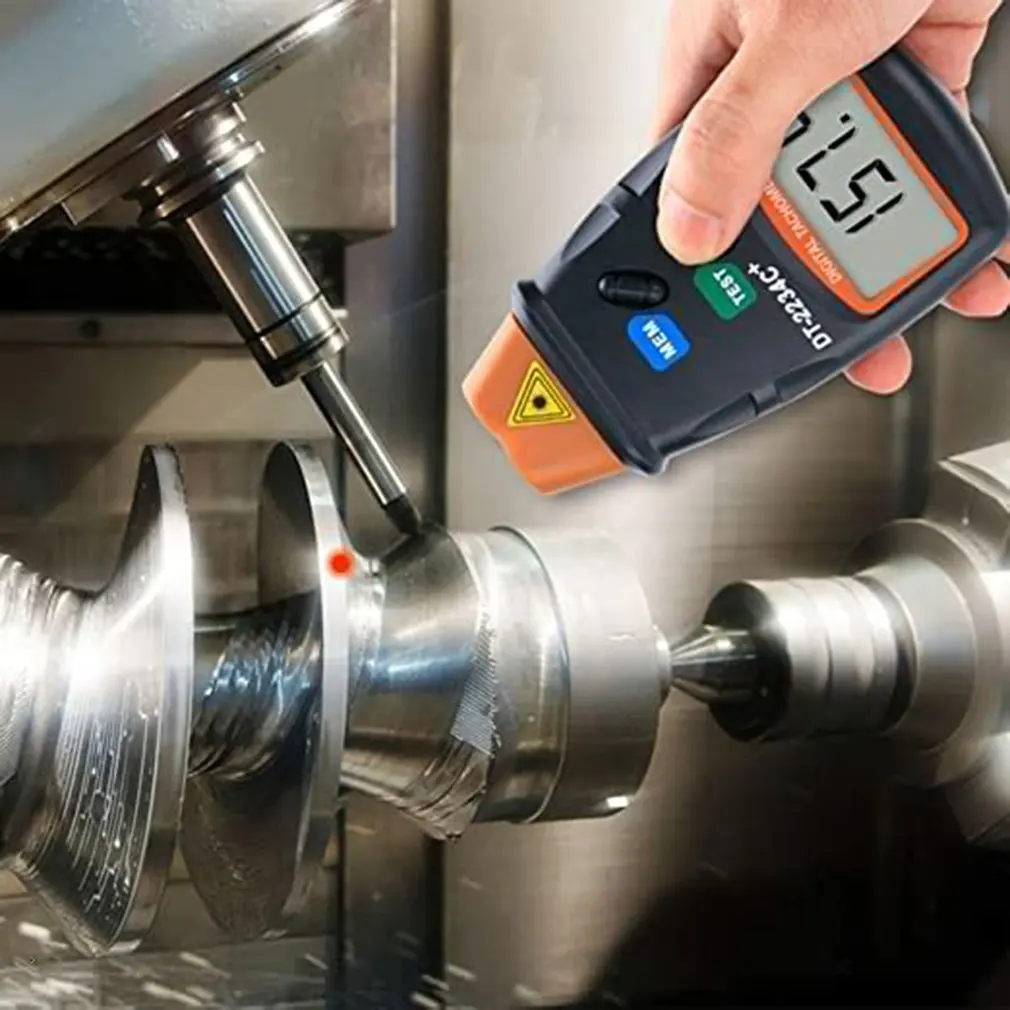 

Convenient Durable DT2234 C+ Non-contact Tachometer Portable Exquisite And Precise Non-contact Tachometer