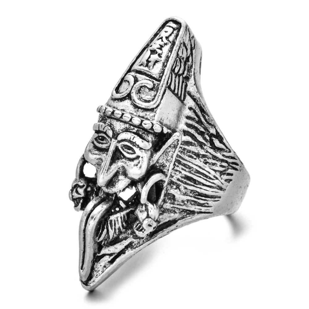 Кольцо мужское регулируемое из нержавеющей стали в стиле хип-хоп | Украшения и