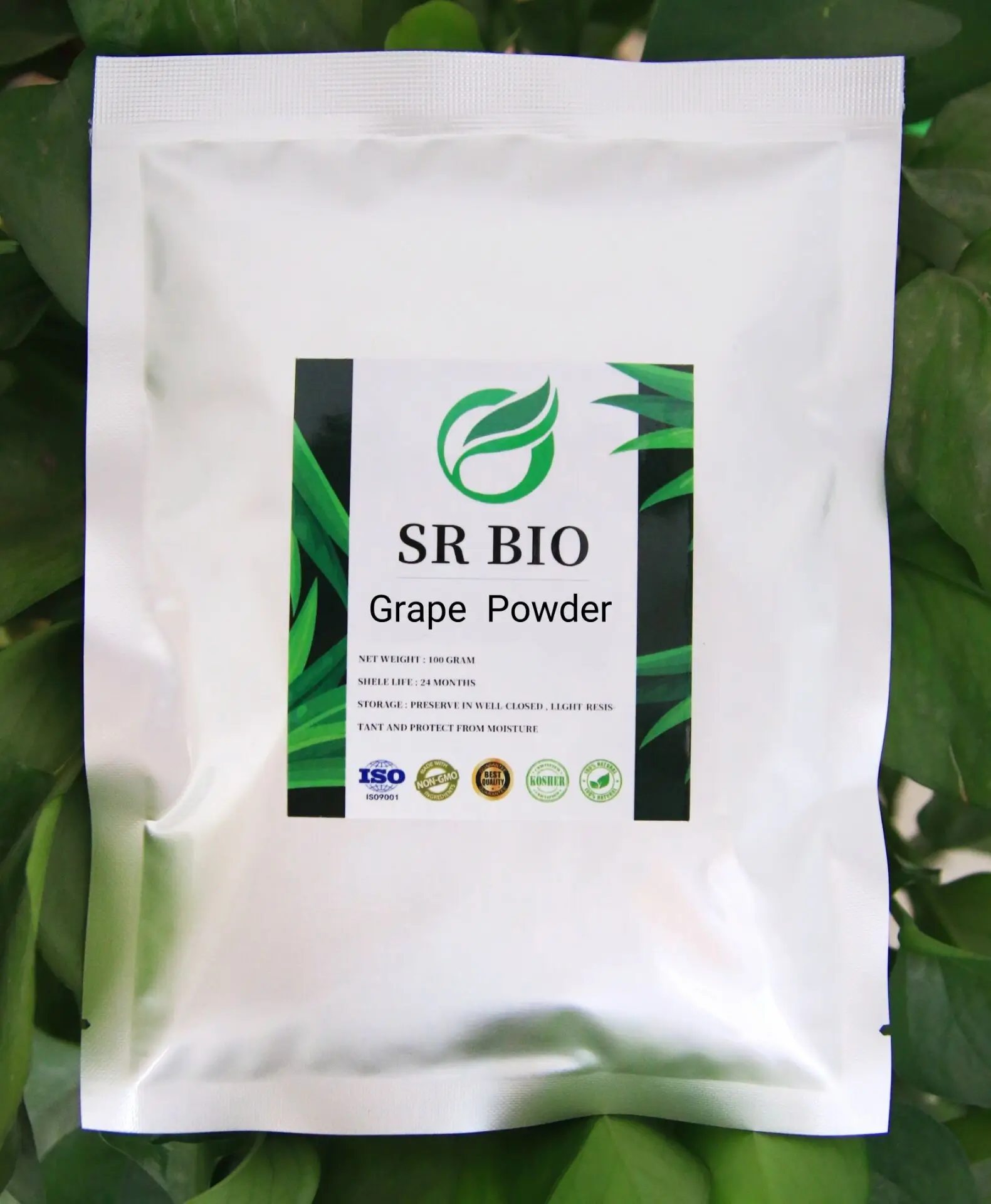 Pure Natural 50-200g Plant Grape Powder Meal Face Film Materials Can Promote The Body'S Metabolism |