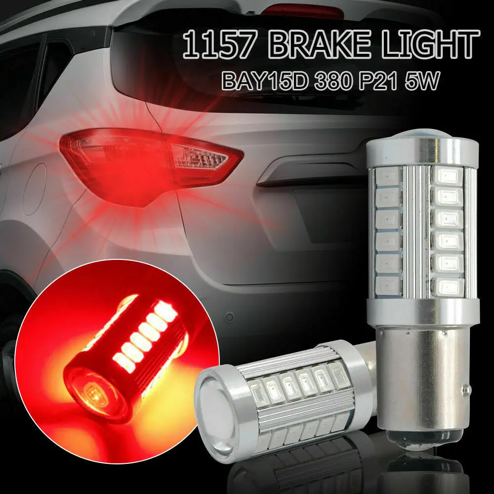 1157 P21 5 Вт BAY15D 5630 5730 светодиодный водонепроницаемый автомобильный головной