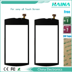 Mobile Phone Touchscreen Sensor For sony u8 Touch Screen Digitizer Front Glass Touch Panel Replaceme