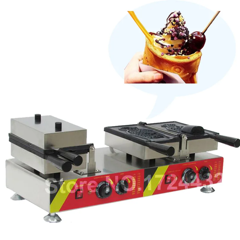 Профессиональный аппарат для изготовления стаканчика тайяки мороженого c
