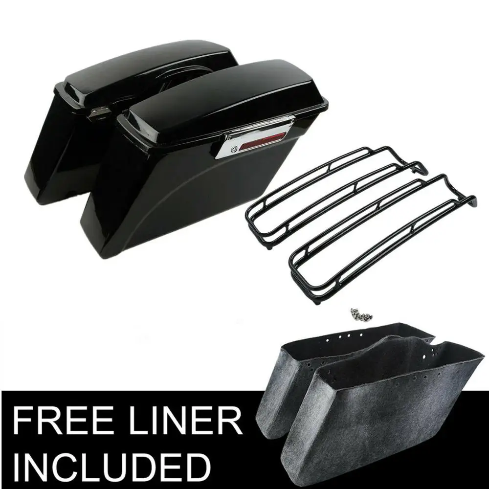 Жесткие сиденья для мотоцикла + верхняя направляющая крышки Harley Touring Road King Street Glide