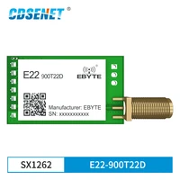 xsx1262 rf chip lora spread spectrum wireless module longer transmission distance lower power consumption e22 900t22d