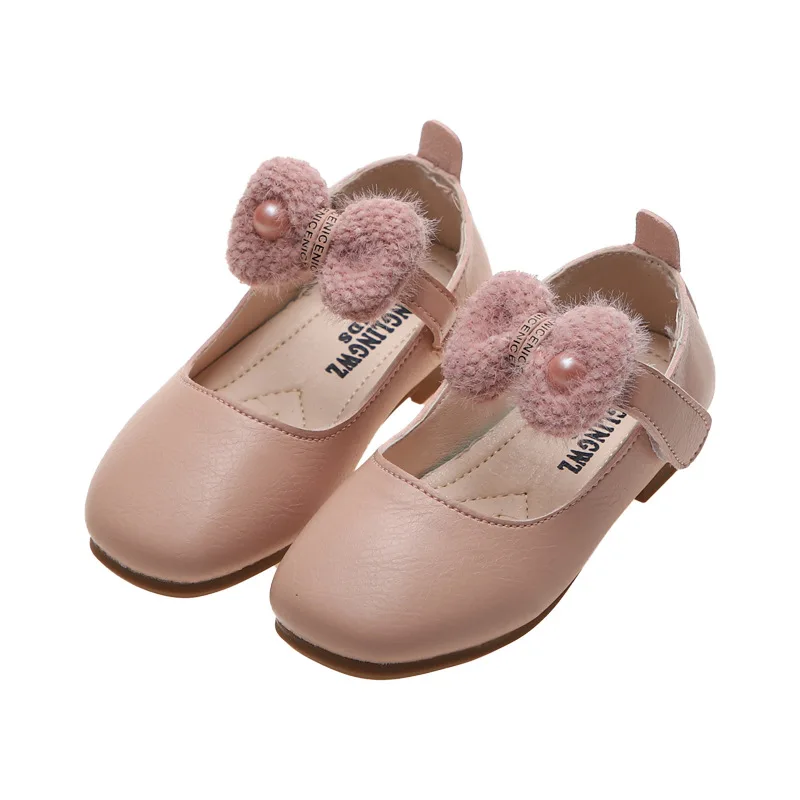 2020 модные детские кожаные туфли с бантом для девочек вечерние принцессы