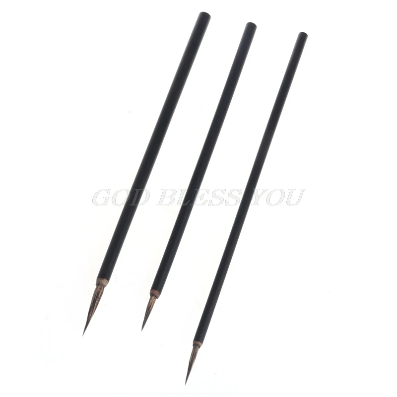 Ручка с чернилами для акварели китайский барсук рисования волос ремесло Прямая