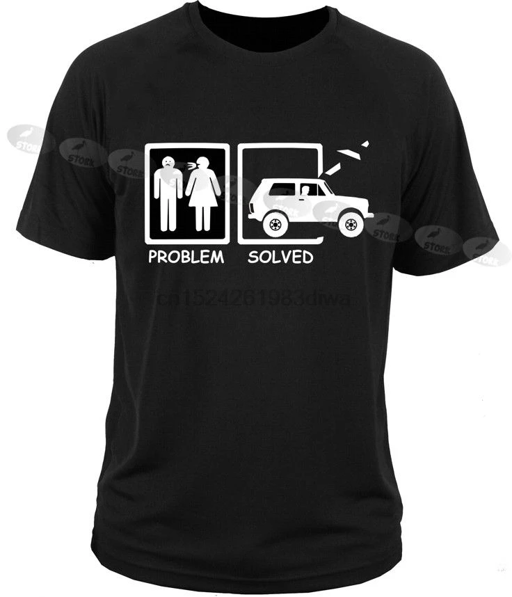 

T shirt t-shirt LADA NIVA evolution WAZ russian car off-road 4x4(1)