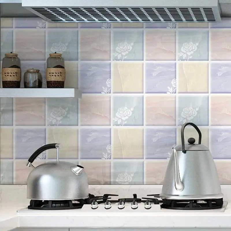 Бумажная наклейка 3d настенная бумага декоративная для детей клейкие края рулоны