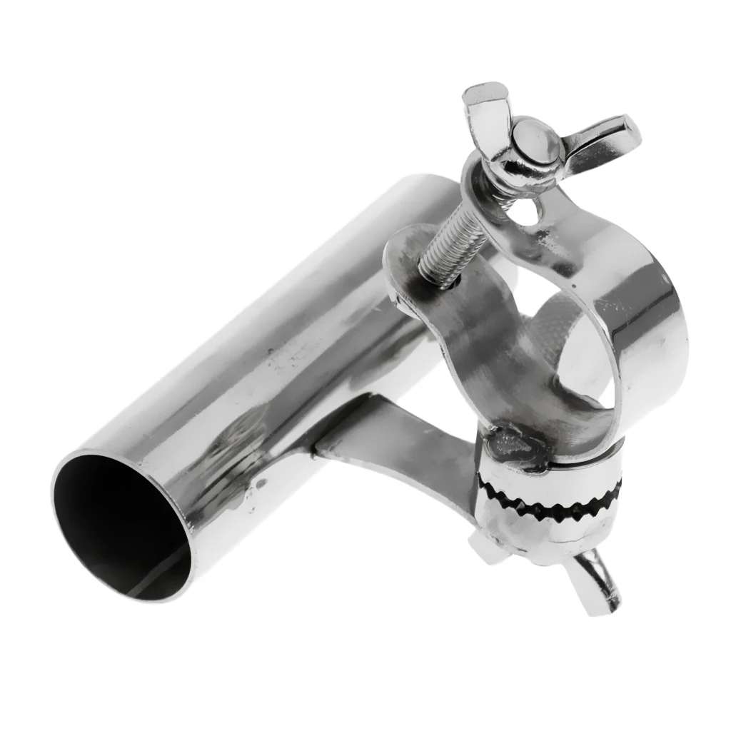 

2 Pieces Fishing Rod Bracket Wearable Steel Fishing Rod Holder