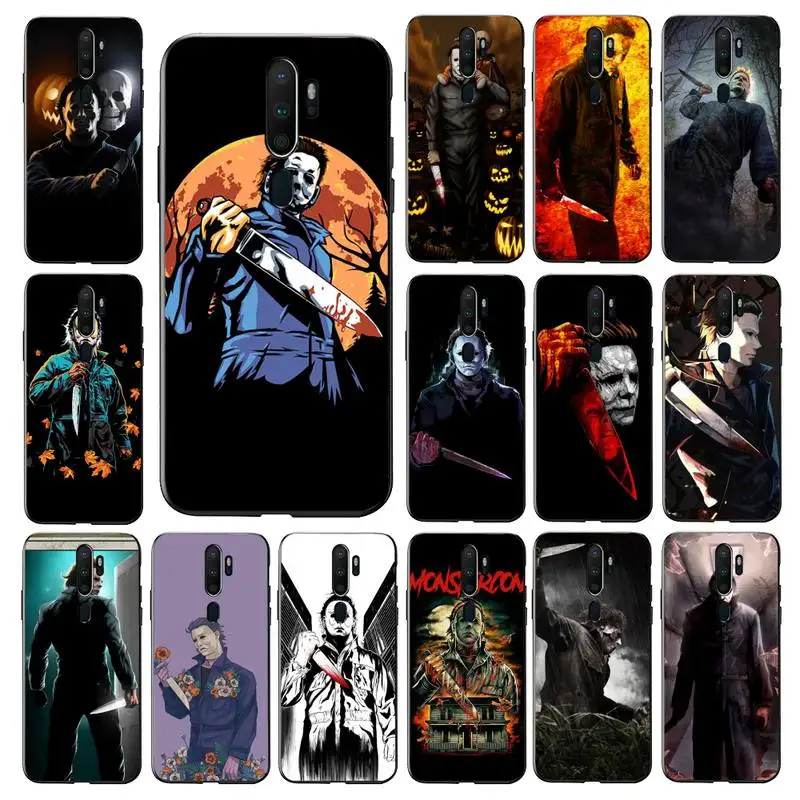 

Yinuoda The Curse Of Michael Myers Horror Movie Phone Case for Vivo Y91C Y11 17 19 17 67 81 Oppo A9 2020 Realme c3