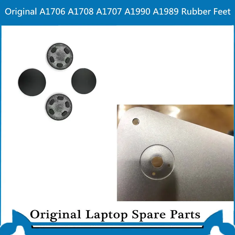 10 компл./лот Новый чехол для задней части корпуса резиновыми ножками Macbook Retina A1706
